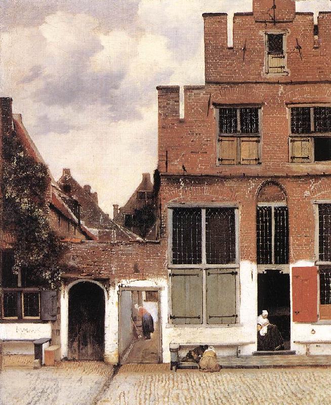 Jan Vermeer The Little Street Germany oil painting art